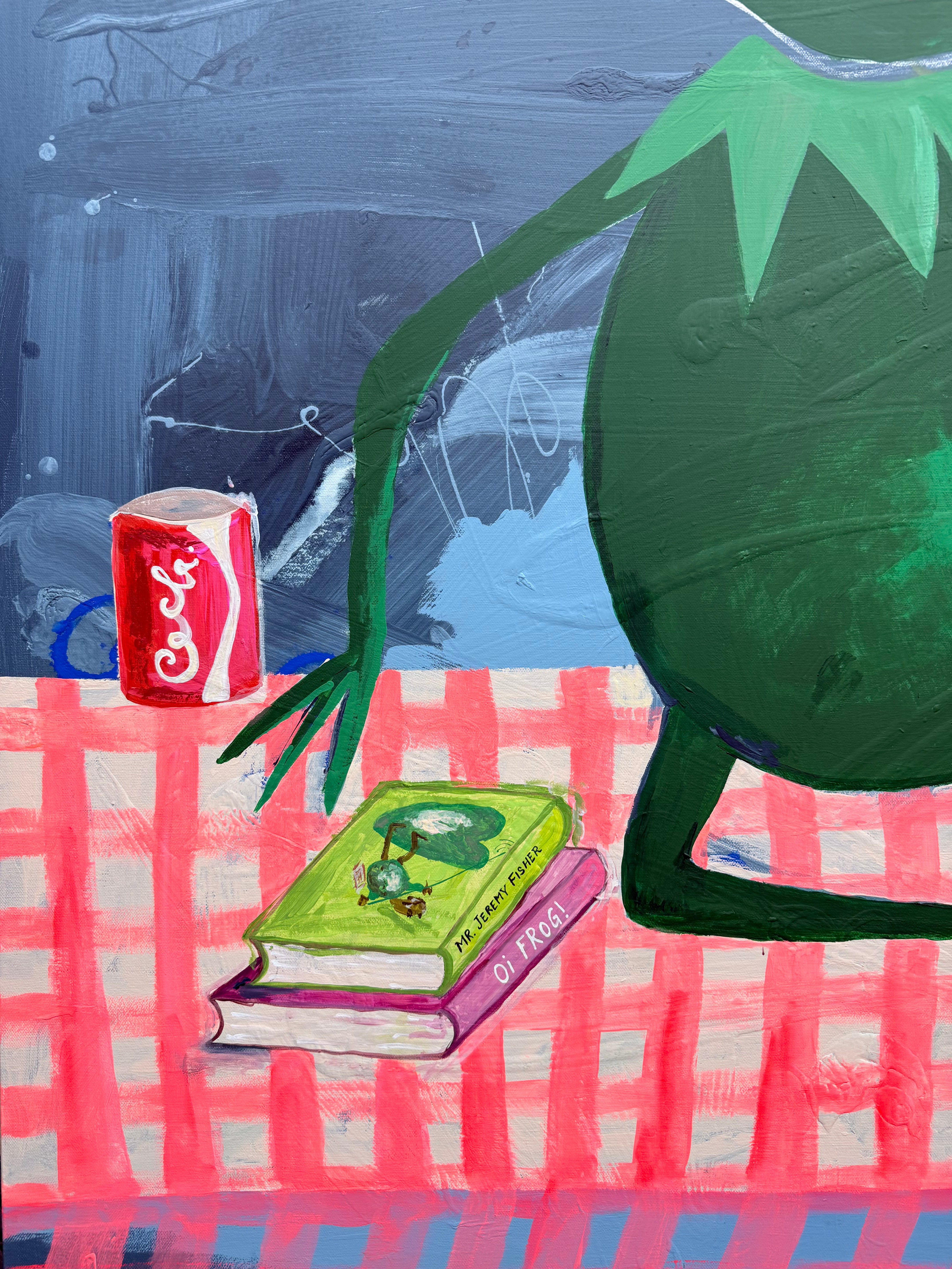 SOLD Studious Frog