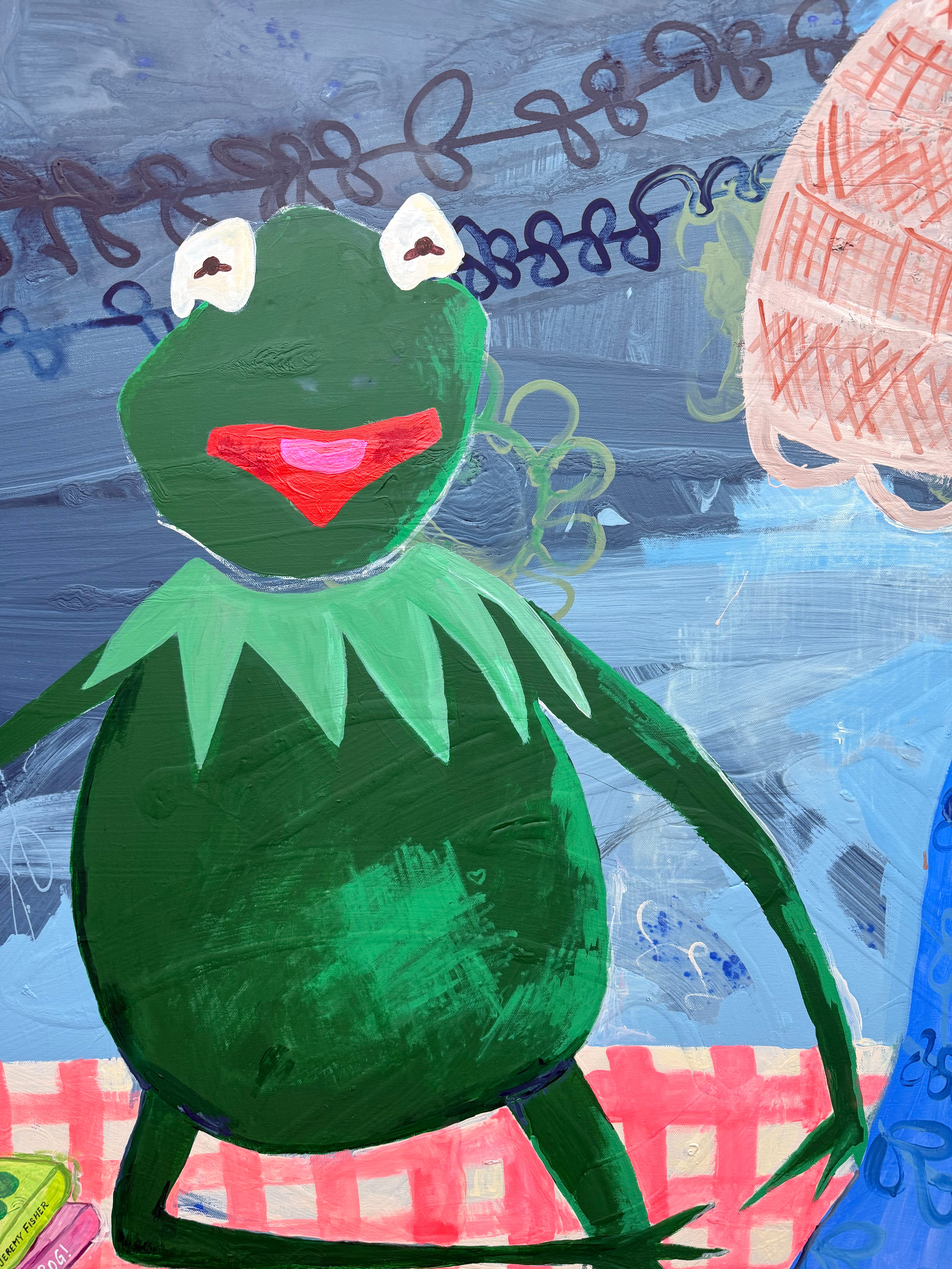 SOLD Studious Frog